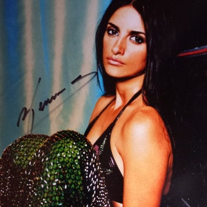 Penelope Cruz Authentic Signed 8x10 Photo W/ 3rd Party Authentication