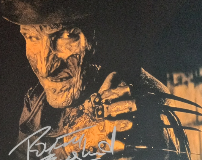 Robert Englund Authentic Signed 8x10 Photo W/ Lighthouse COA - Freddy Krueger - Wes Cravens: A Nightmare On Elm Street