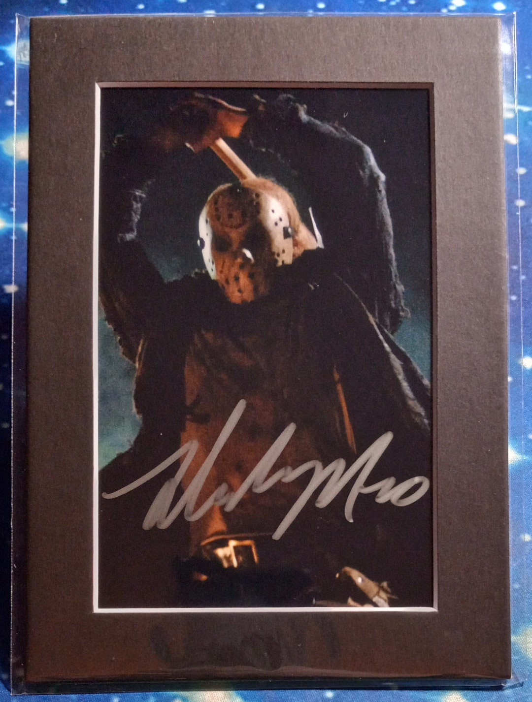 Derek Mears 4x6 Authentic Signed Photo With A Frame Ready 5x7 Matting