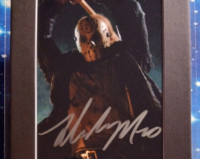 Derek Mears 4x6 Authentic Signed Photo With A Frame Ready 5x7 Matting + 3rd Party Authentication