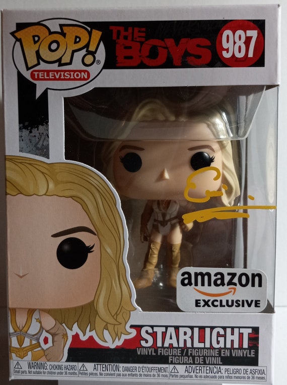 Erin Moriarty Authentic Signed Amazon Exclusive Funko Pop