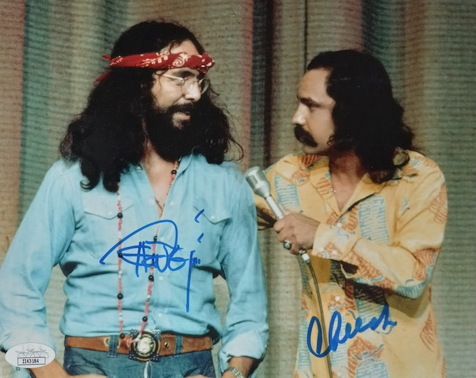 Cheech & Chong 8x10 Authentic Dual Signed Photo W/ JSA COA