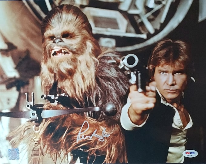 Peter Mayhew 11x14 Authentic Signed Photo W/ PSA COA - Star Wars - Chewbacca