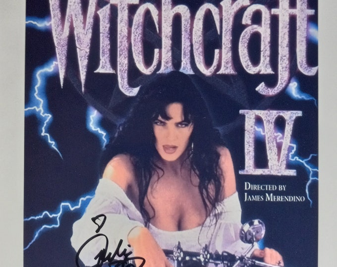 Julie Strain 8.5x11 Authentic Signed Photo W/ A1COA 3rd Party Authentication - Witchcraft 4 - Scream Queen