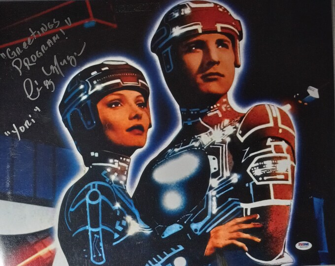 Cindy Morgan 16x20 Authentic Signed Photo W/ PSA COA - Tron + Inscription