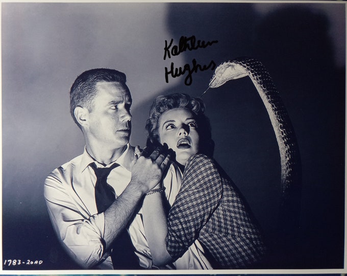 Kathleen Hughes Authentic Signed 8.5x11 Photo With Lighthouse COA - "It Came From Outer Space"