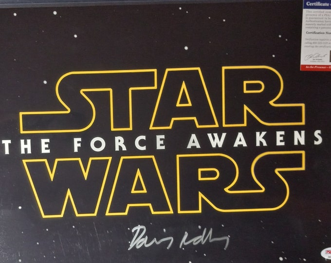Daisy Ridley 11x17 Authentic Signed Photo W/ PSA COA - Star Wars