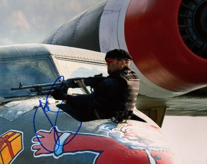 Jason Statham Authentic Signed 8x10 Photo W/ 3rd Party COA - The Expendables
