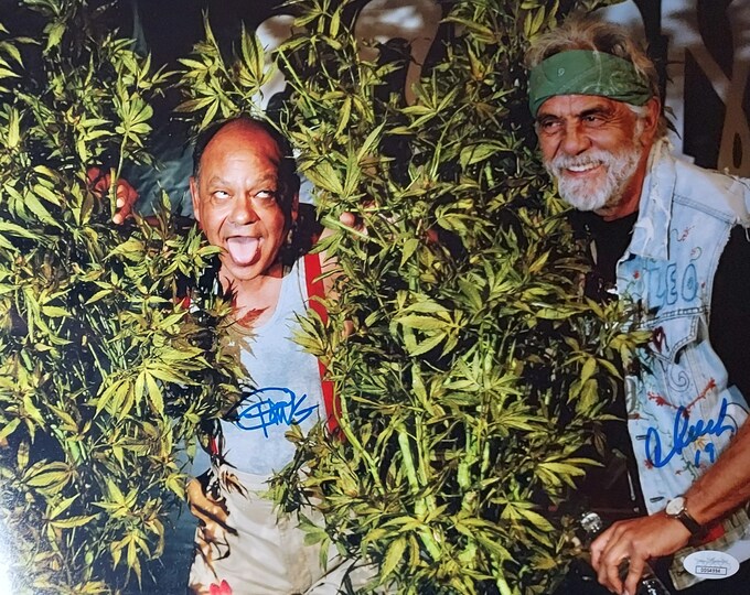Cheech & Chong 11x14 Authentic Dual Signed Photo W/ JSA COA