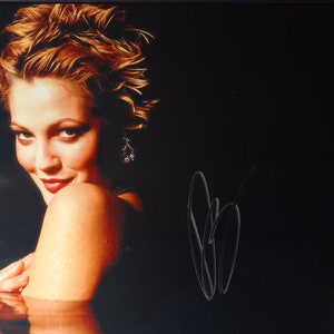 Drew Barrymore Authentic Signed 8x10 Photo W/ COA