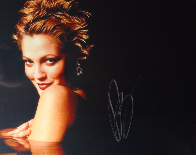Drew Barrymore Authentic Signed 8x10 Photo W/ COA