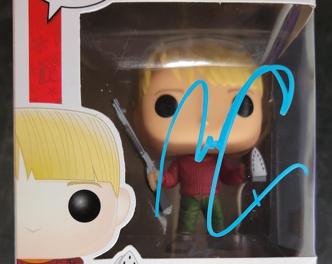 Macaulay Culkin Authentic Signed Funko PoP! W/ Beckett BAS Witnessed COA Authentication - Kevin - Home Alone