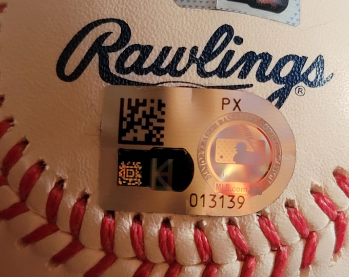 Reggie Jackson Under Wraps Signed MLB Rawlings Baseball W/ MBL + Fanatics COA's