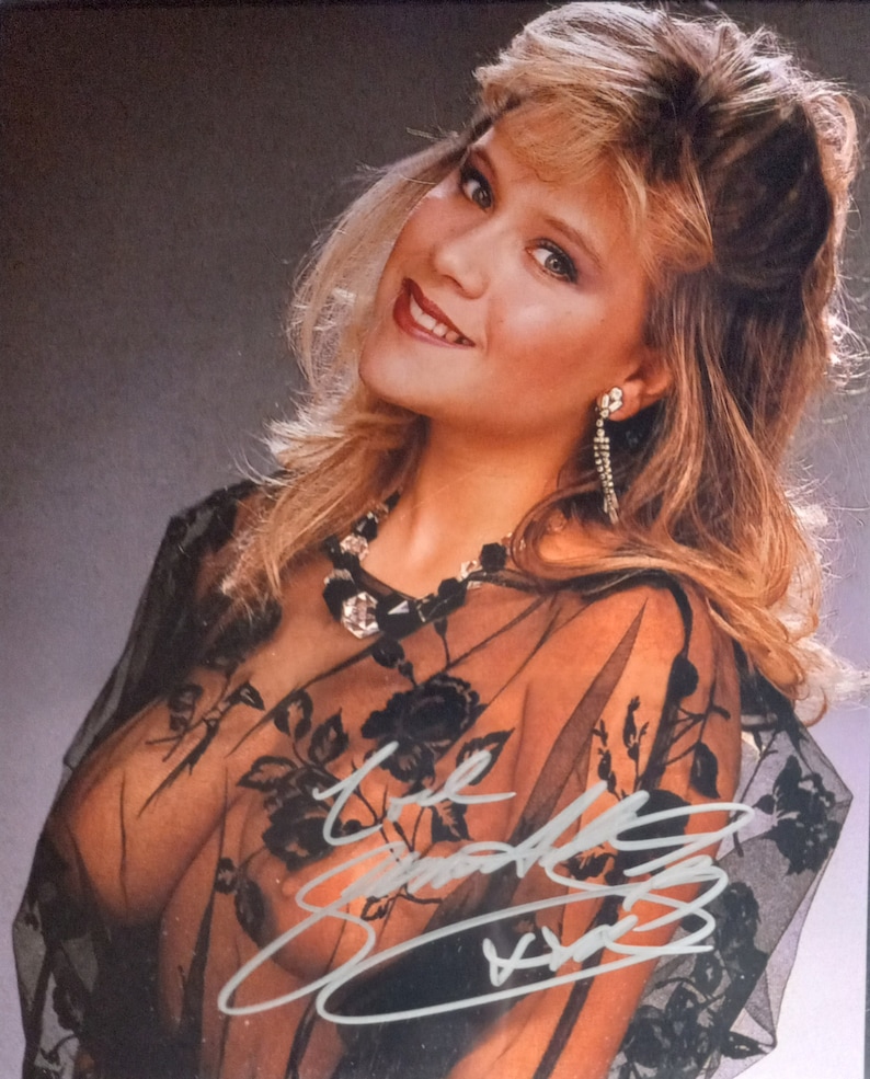 samantha-fox-authentic-signed-8x10-photo-w-a1coa-singer-model-etsy
