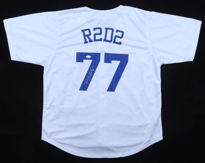 Christine Galey Authentic Custom Signed XL Jersey W/ JSA COA Star Wars R2D2