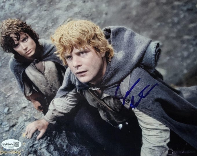 Sean Astin Authentic Signed 8x10 Photo W/ JSA COA Hobbit LOTR Sam