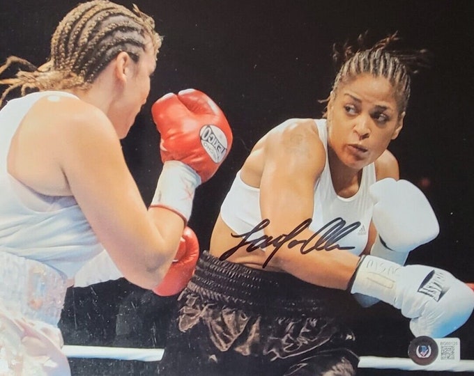 Laila Ali Authentic Signed 8x10 Photo W/ Beckett COA