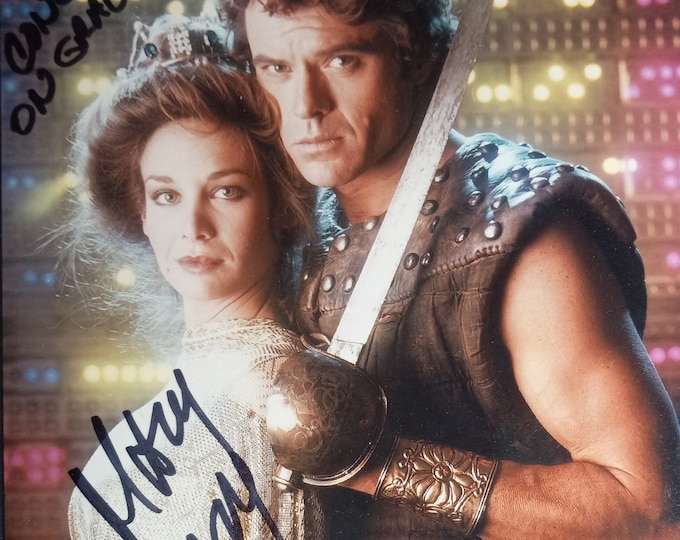 Mary Crosby Authentic Signed 8x10 Photo W/ COA - Inscribed: "Tina, Congrats On Graduating" - Ice Pirates