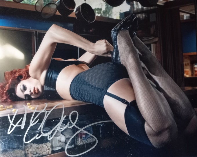 Eva Mendes Authentic Signed 8x10 Photo W/ LIGHTHOUSE COA