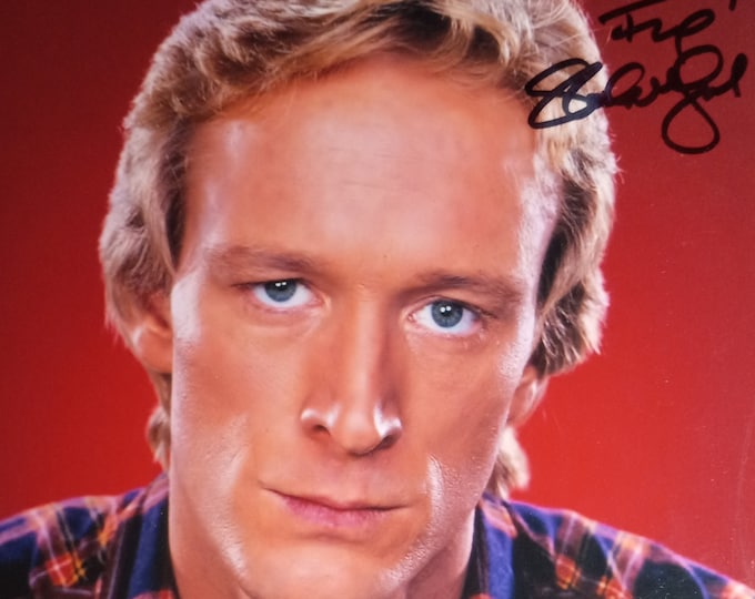 Ted Shackelford Authentic Signed 8x10 Photo W/ COA - Inscribed: "Bill, Happy 50th Birthday" - Knots Landing - Dallas
