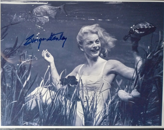 Ginger Stanley 8.5x11 Authentic Vintage Signed Photo W/ A1COA Authentication - Creature From The Black Lagoon