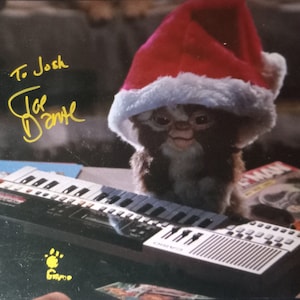 Old Captain's "To Josh" Personalized Authentic Signed 8x10 Photo W/ Lighthouse COA - Joe Dante - Gremlins