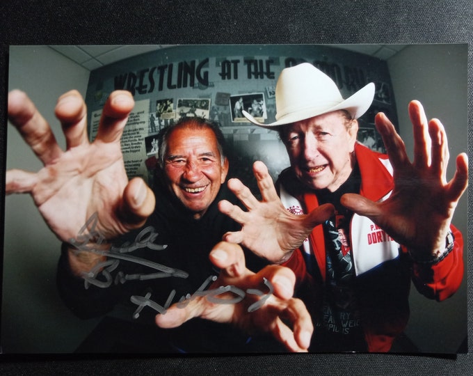 Jerry Brisco 4"x6" Authentic Signed Photo - WWF wwe TnA wwwf - Pro-Wrestling H.O.F.