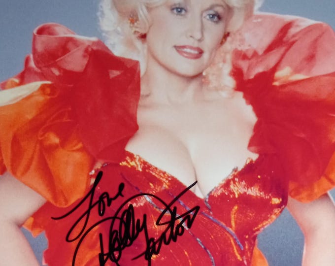 Dolly Parton Authentic Signed 8.5" x 11" Autographed Photo W/ 3rd Party Authentication