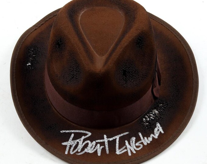 Robert Englund RARE Authentic Signed Prop Hat W/ JSA 3rd Party Authentication - Freddy Krueger - A Nightmare On Elm Street