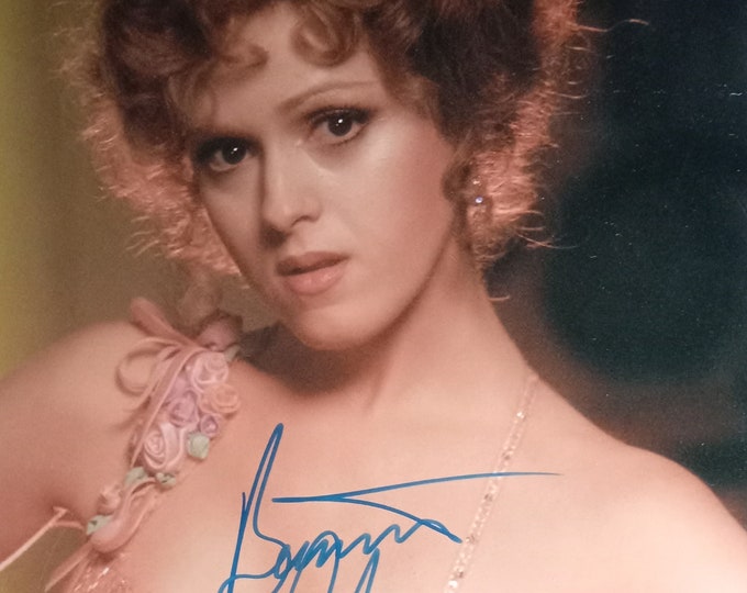 Bernadette Peters Authentic Signed 8x10 Photo W/ A1COA - Scrooged - the Jerk - Playboy - Etsy