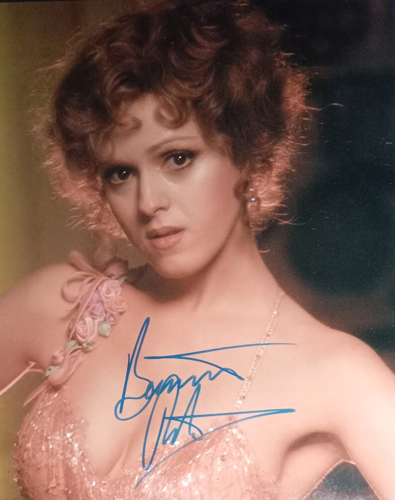 Bernadette Peters Authentic Signed 8x10 Photo W/ A1COA Etsy