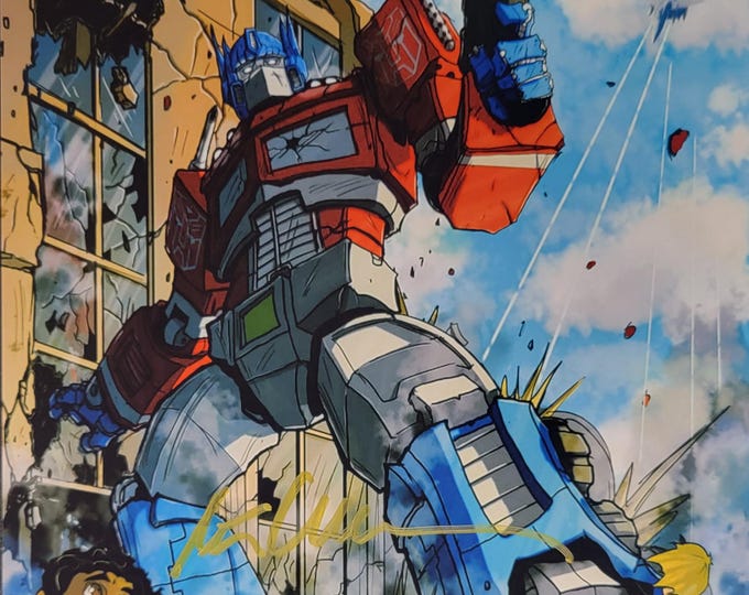 Peter Cullen Authentic Signed 8x10 Photo Beckett BAS COA Transformers