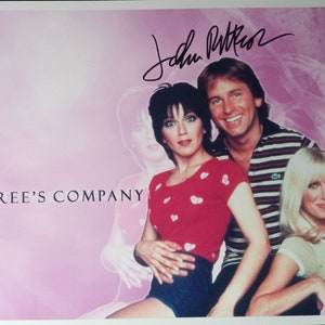 John Ritter Authentisch Signiertes 8x10 Photo W/ A1COA - Jack - Three's Company - (d. 2003)