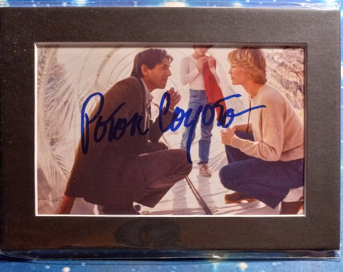 Pete Coyote 4x6 Authentic Signed Photo With A Frame Ready 5x7 Matting + 3rd Party Authentication