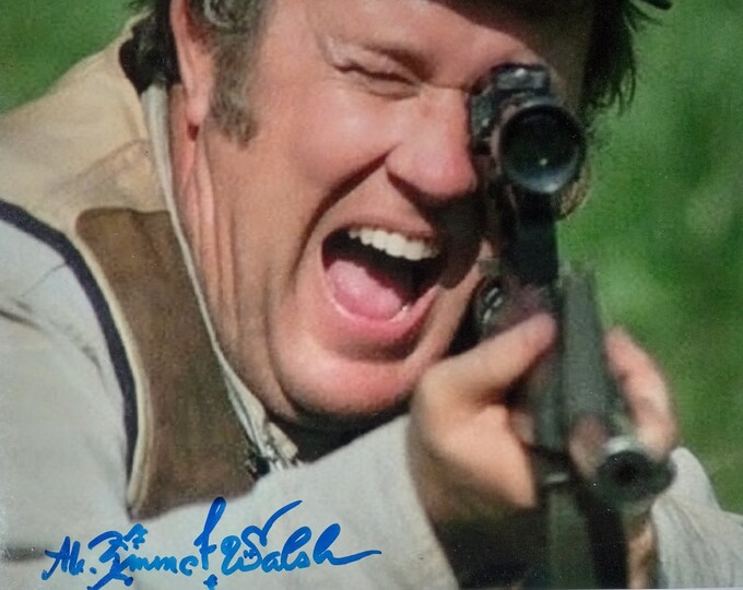 M. Emmett Walsh 8x10 Authentic Signed Photo W/ ACOA Sticker - The Jerk - Rare Signer