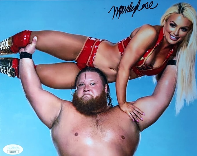 Mandy Rose WWE Authentic Signed 8x10 Photo W/ JSA COA
