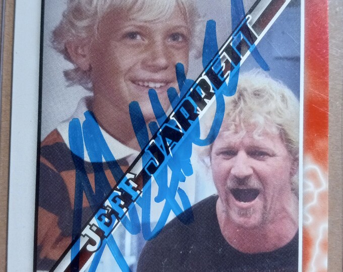 Jeff Jarrett Authentic Signed Card TNA 2008