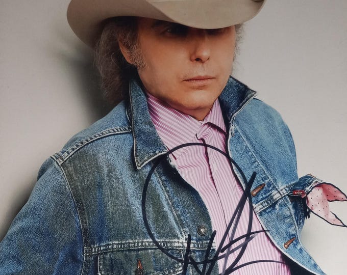 Dwight Yoakam Authentic Signed 8x10 Photo W/ 3rd Party Authentication
