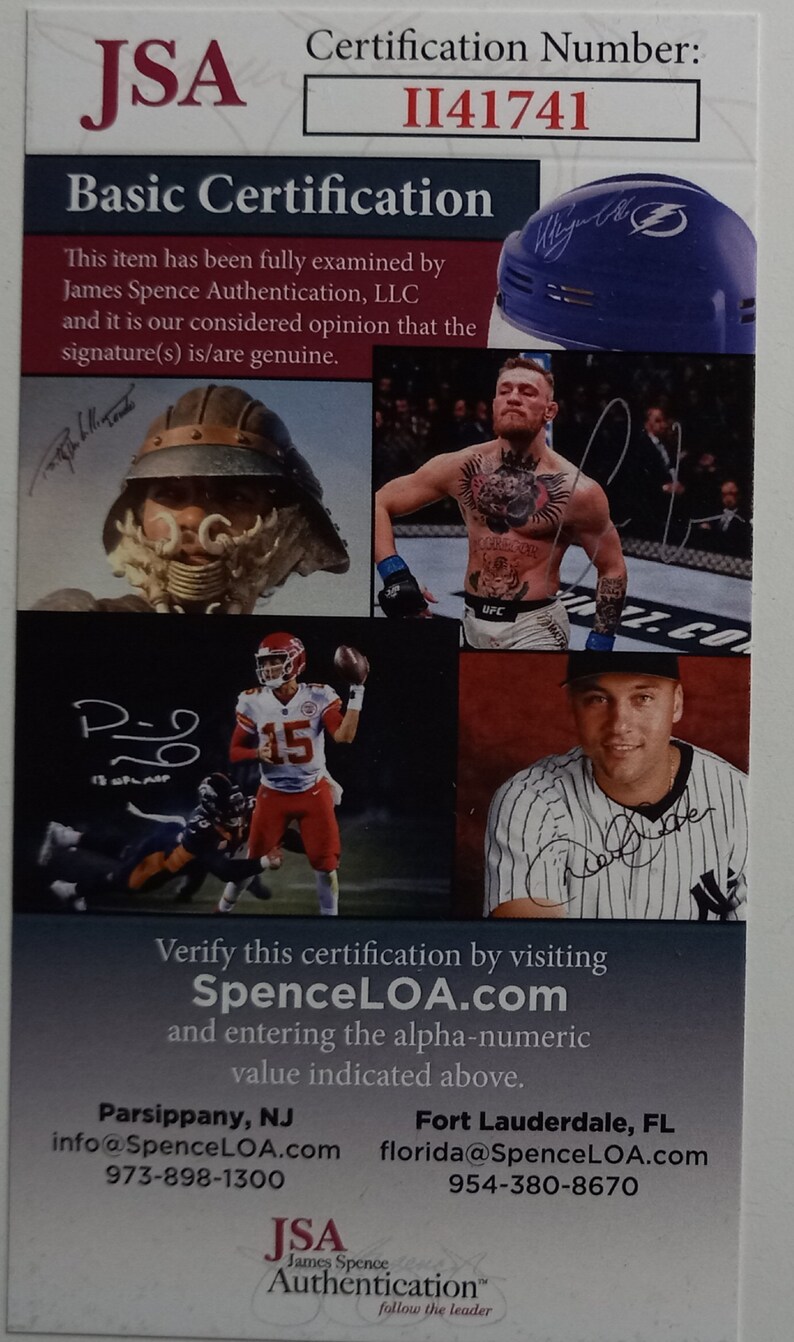 Jsa Authentication Address Wizard of Oz Cast X5 8x10 Authentic Signed Photo W/ JSA COA - Etsy ...