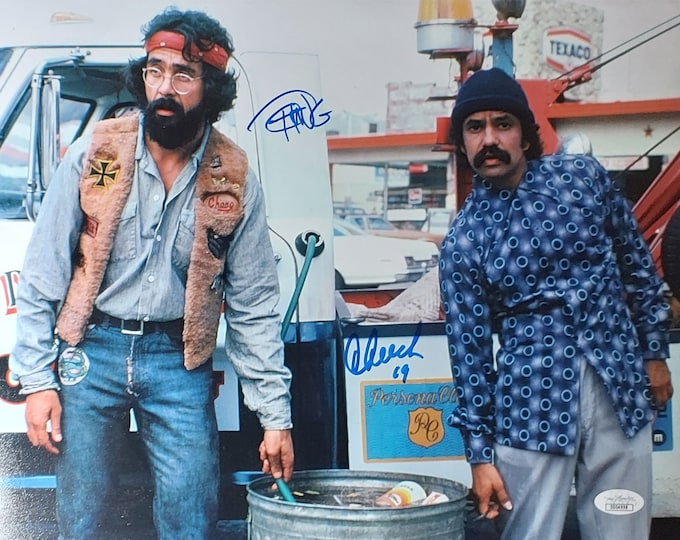 Cheech & Chong 11x14 Authentic Dual Signed Photo W/ JSA COA