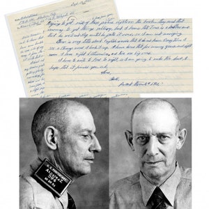 Moordenaar - Robert Stroud "Birdman of Alcatraz" 1957 Authentieke handgeschreven brief verzonden vanuit Alcatraz in 1957 - Zeer zeldzaam - W / JSA LOA