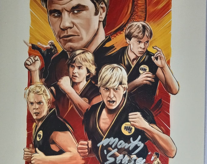 Martin Kove 8x10 Authentic Signed Photo W/ JSA COA - Cobra Kai - Karate Kid