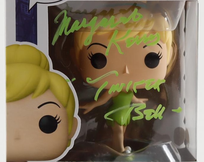 Margaret Kerry Signed Peter Pan #1347 Funko Inscribed Tinker Bell W/ JSA COA