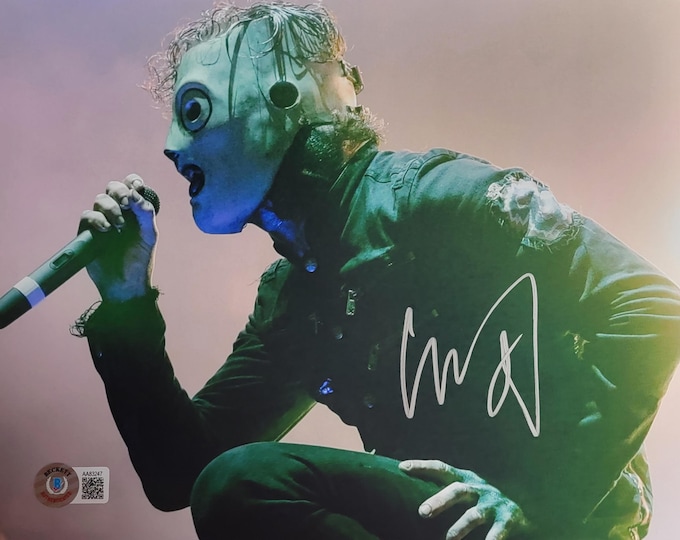 Corey Taylor Authentic Signed 8x10 Photo W/ Beckett BAS COA Slipknot
