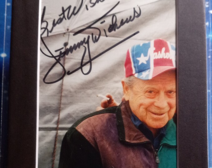 Little Jimmy Dickens 4x6 Authentic Signed Photo With A Frame Ready 5x7 Matting + 3rd Party JSA Authentication
