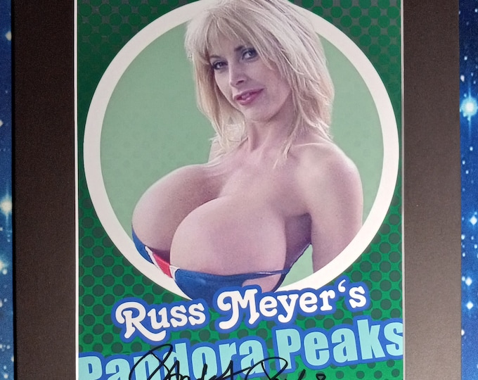 Pandora Peaks Authentic Signed 8x10 Photo In A Frame Ready 11x14 Matting + 3rd Party Authentication - Adult Star