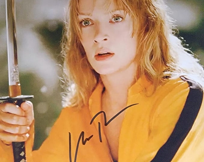 Uma Thurman Authentic Signed 8x10 Photo W/ Beckett BAS COA Kill Bill
