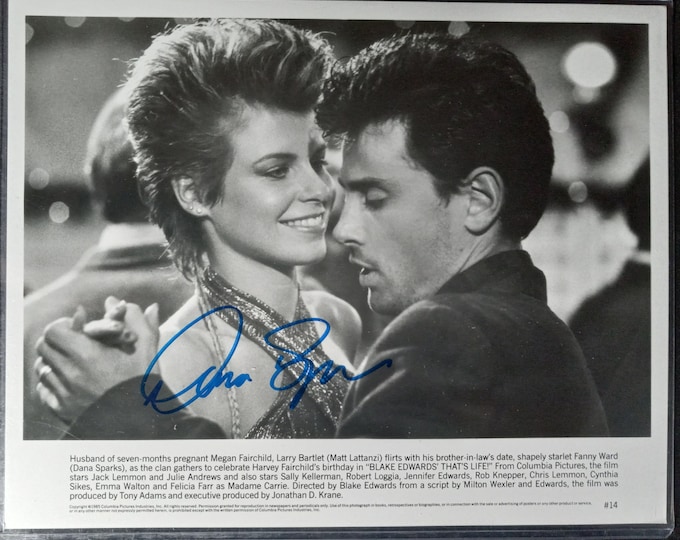 Dana Sparks Authentic Signed 8x10 Photo W/ A1COA - That's Life