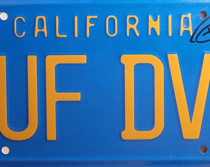 Cheech & Chong Authentic Signed License Plate W/ JSA Authentication