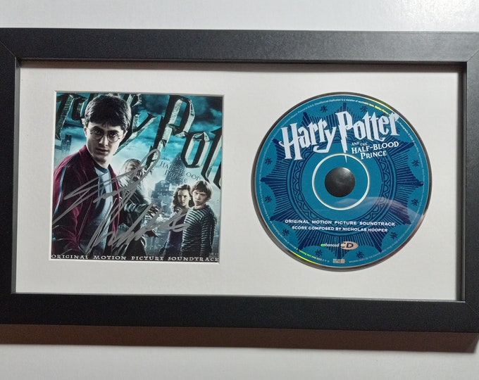Daniel Radcliffe Authentic Custom Framed & Signed CD Display With 3rd Party Authentication - Harry Potter